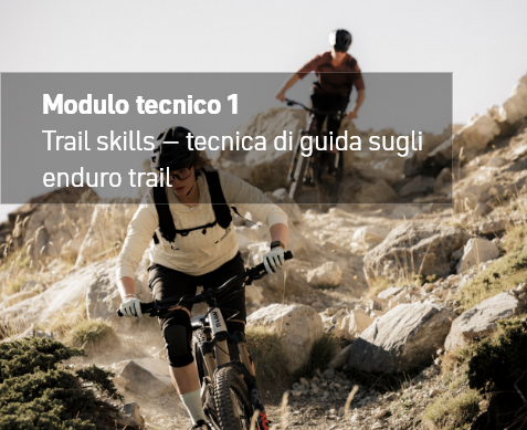 Tecnico 1 mountain bike, cyclists, outdoor trail, rocky terrain, biking gear